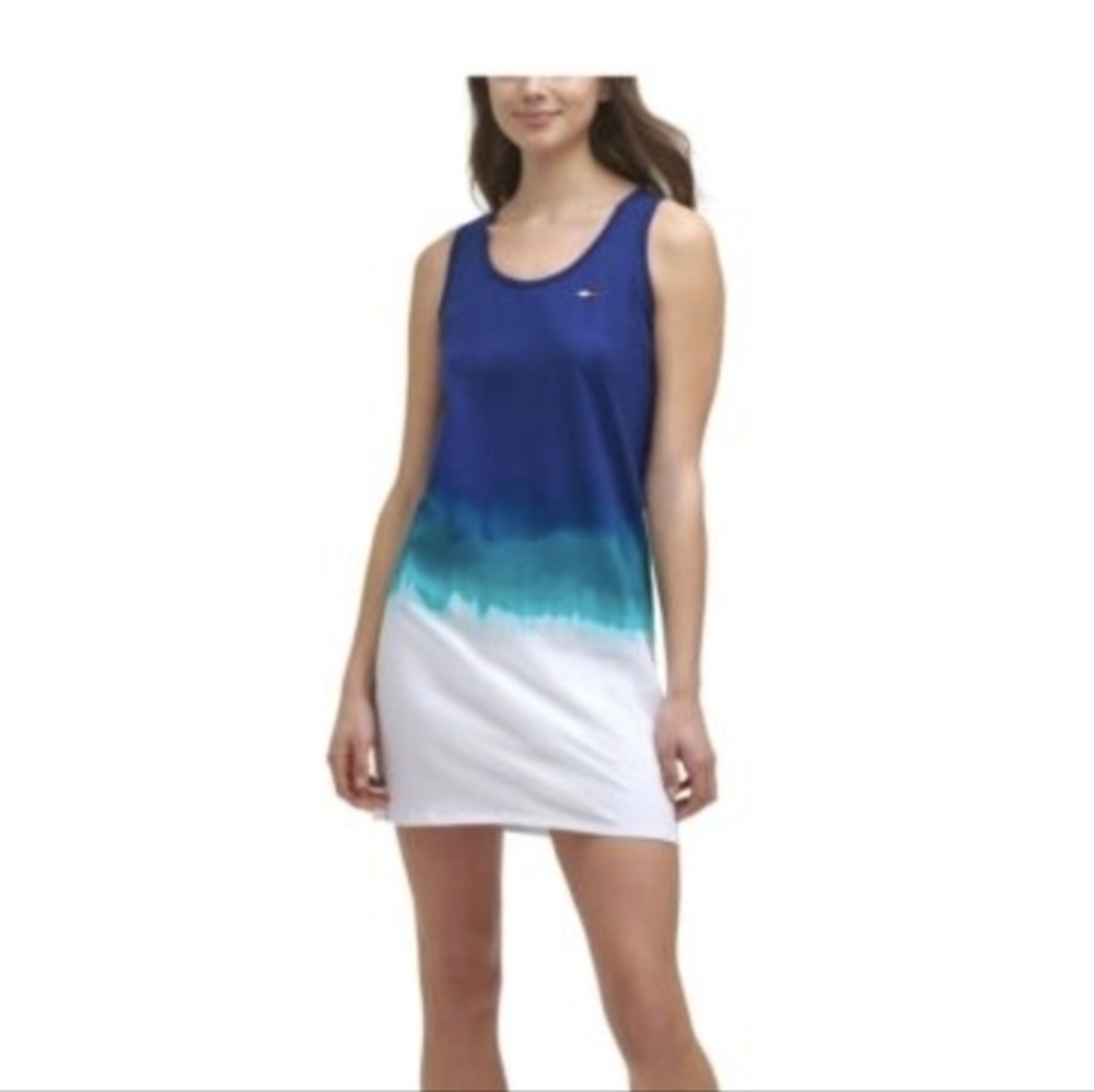 Tommy Hilfiger Ombre Summer Dress, Beach Cover Up XL